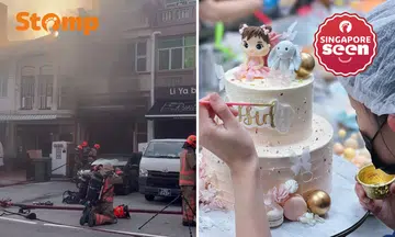 Little India cake shop closes temporarily after fire