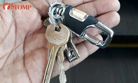 Are these your keys found on pavement near Lakeside MRT Station?