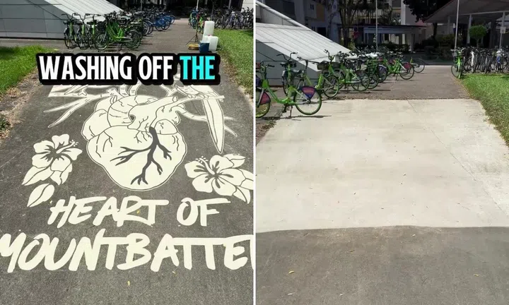 power washing artist’s mountbatten mrt artwork washed off after complaint