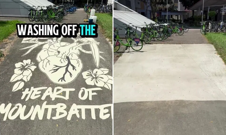 power washing artist’s mountbatten mrt artwork washed off after complaint