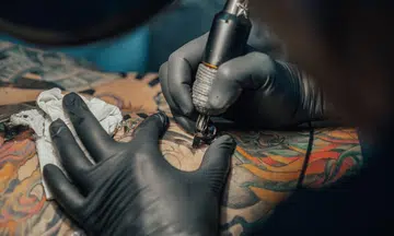 Eye condition after getting tattoo 