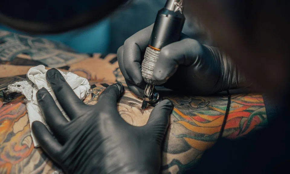 Eye condition after getting tattoo 