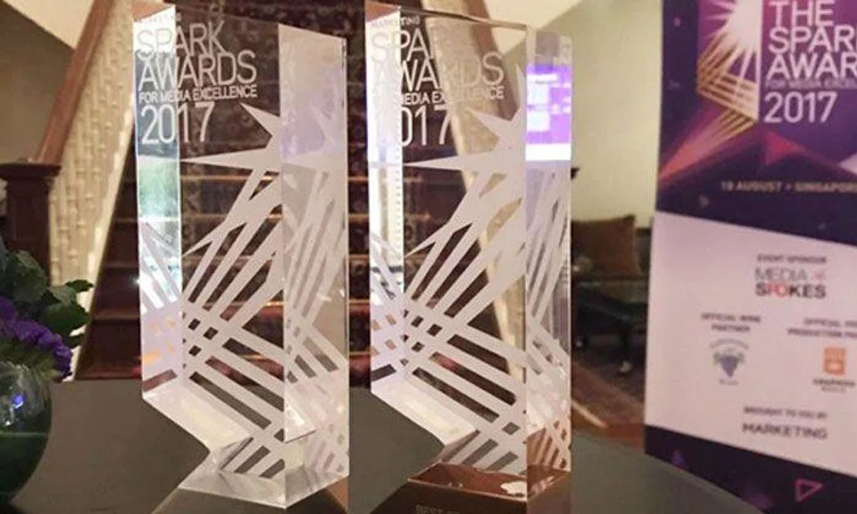 AsiaOne bagged two awards - silver for Best Website by a Media Owner and bronze for Best Corporate Branding - at the 2017 Spark Awards, held by Marketing Interactive at the InterContinental Singapore on Friday night (Aug 18). Photo: AsiaOne
