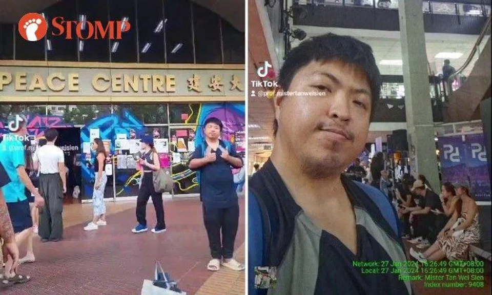 Stomper Wei Sien was there on Jan 27 and 28.