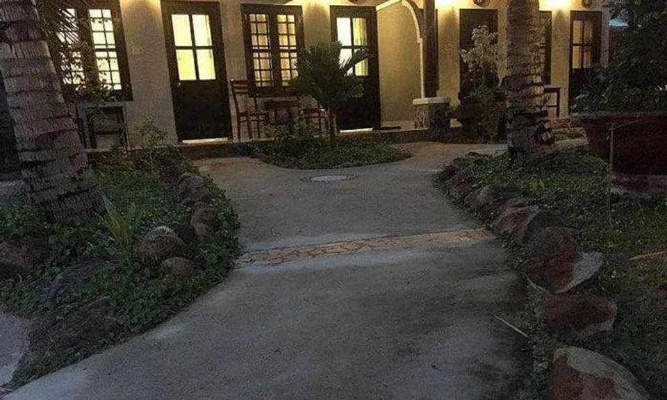 The guesthouse in Vietnam where the alleged rape took place.