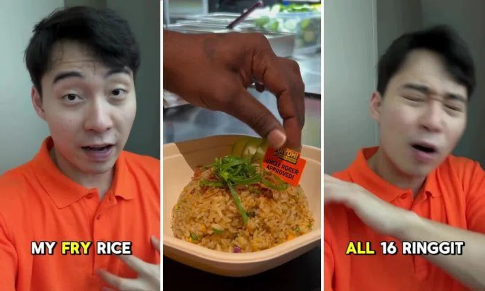 Uncle Roger cuts price of fried rice to RM16 from RM18 at his M'sian restaurants after complaints