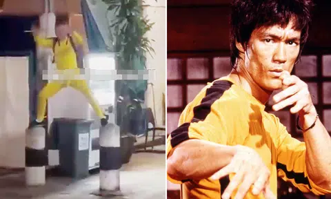 Chinese national dressed like Bruce Lee performs with nunchucks in Geylang - gets jail and fine