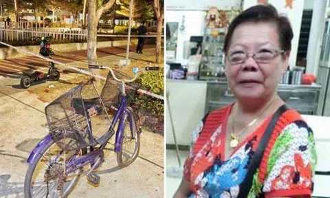 Madam Ong Bee Eng has been warded at Changi General Hospital's Surgical Intensive Care Unit and is currently on life support. PHOTOS: SHIN MIN DAILY NEWS, COURTESY OF MR NG CHIN KHAI