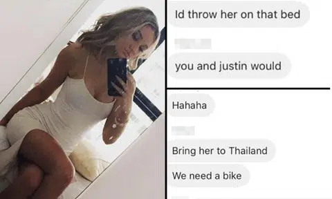 Australian university student gets added into boys' group chat and discovers their disgusting messages