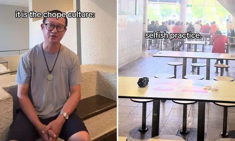 TikToker slams 'chope' culture as selfish, netizens say 'no choice'