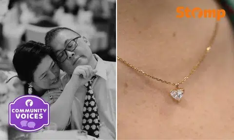 ashes diamond necklace