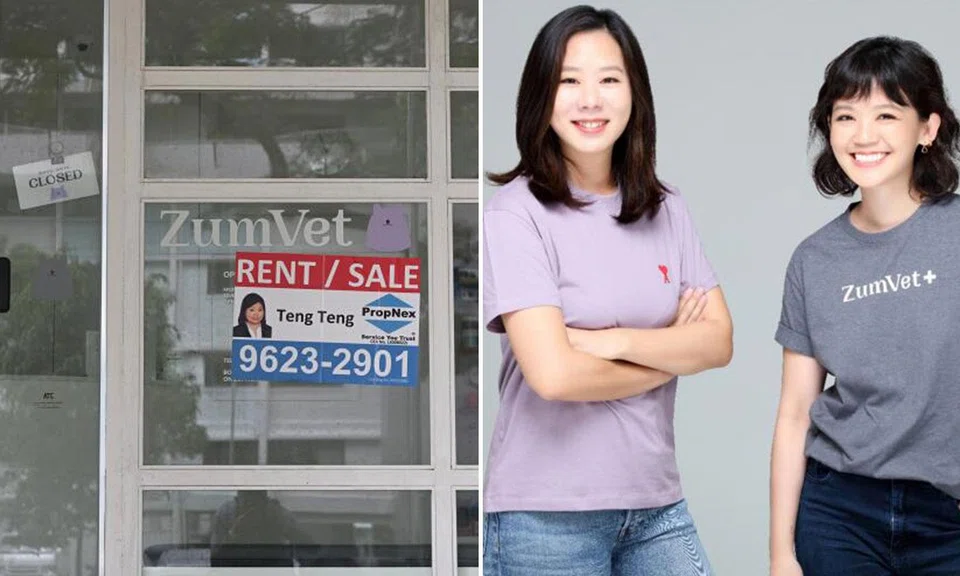 When ST went to the ZumVet clinic at 416 Ang Mo Kio Ave 10 on Dec 16, there was a "For rent" sign on the door and the place had been cleared out.