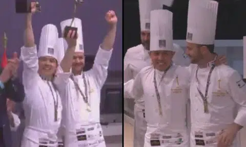 Team Singapore comes in third for the International Catering Cup held in France