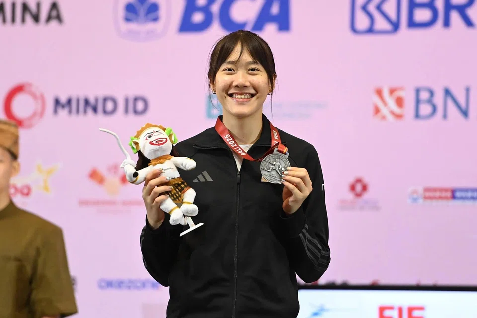 The silver medal won by Juliet Heng, who is ranked world No. 93, is Singapore’s best finish in the competition.