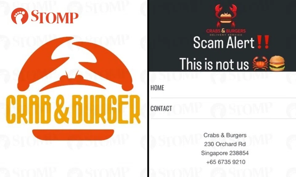 Crab & Burger: "Someone is using our brand for unethical purpose."