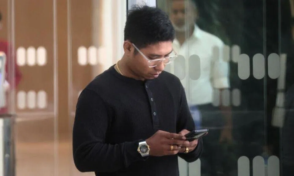 Mohammad Hafizudin Hanapiah was sentenced to three months and two weeks’ jail after he pleaded guilty to a graft charge. Photo: The Straits Times