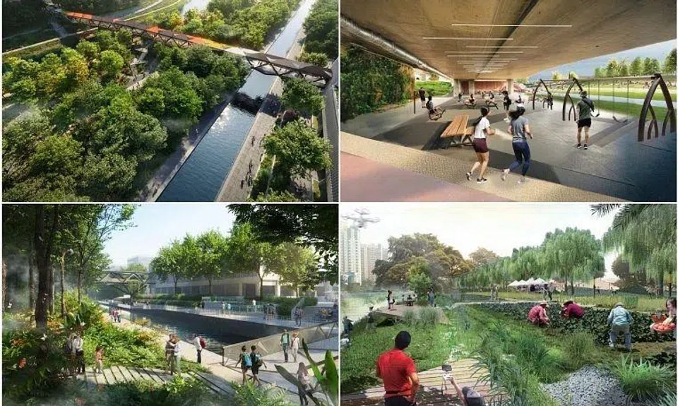 Each community node along the corridor is a space for the public to gather and participate in activities. 