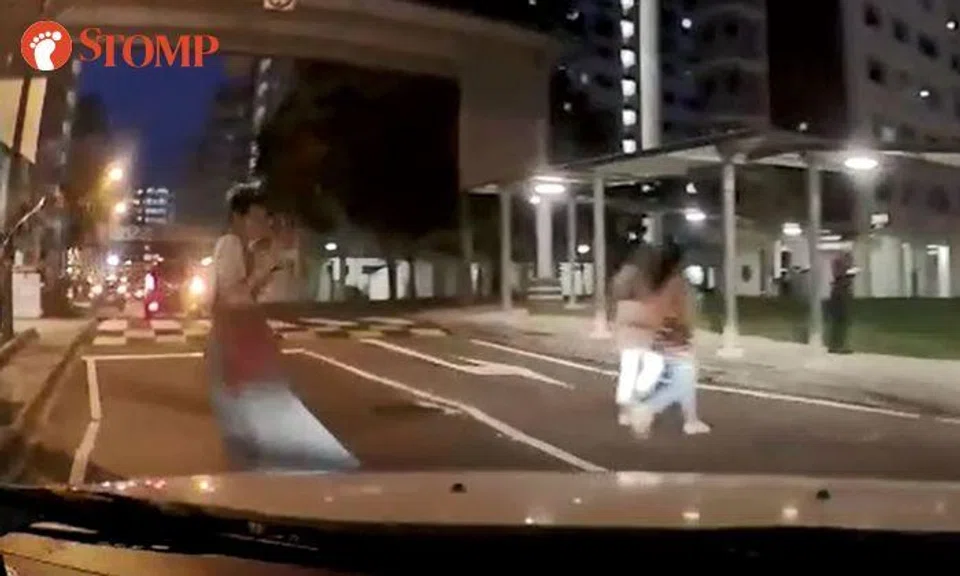 Pedestrians jaywalk without looking out for traffic -- even when zebra crossing is nearby