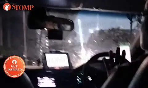 Cabby with 'beautiful soul' sings with Stomper's kids instead of scolding them for being noisy