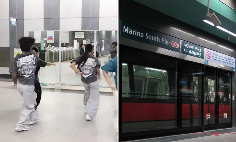 A new dancing space at Marina South Pier station has been announced by SMRT Trains on TikTok.