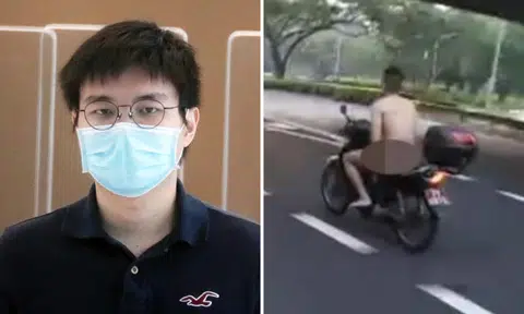 Man who rode motorcycle in the nude ordered to undergo treatment in lieu of jail time