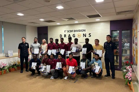 Migrant workers, GP among 18 lauded for bravery in River Valley fire