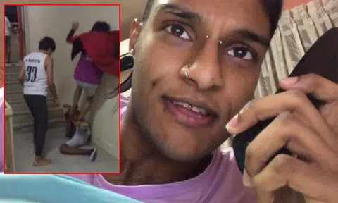 Guy claims to have prank-called one of the bullies caught beating up boy to get 'full story'