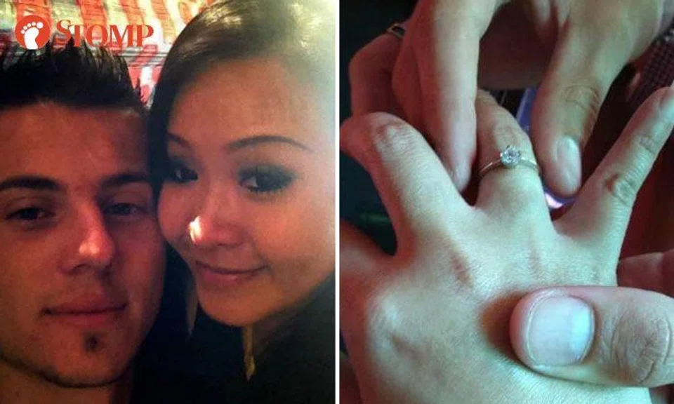 Couple from Stomp's Love Story contest in 2014: From $20 plastic ring to real diamond ring after 9 years