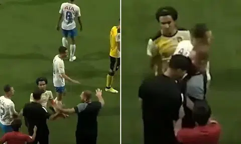 Sailors head coach Kim Do-hoon and Tampines assistant coach Mustafic Fahrudin - who were involved in physical altercations - were each charged with violent conduct.