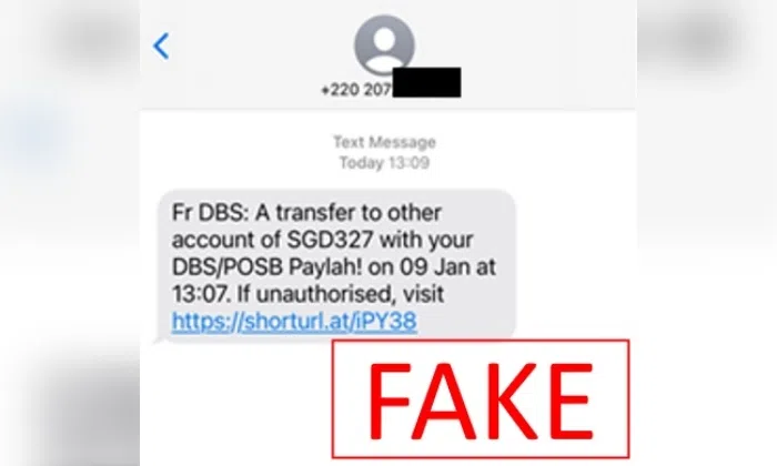 At least 219 DBS customers duped by fake SMS and lost over $440,000 to ...