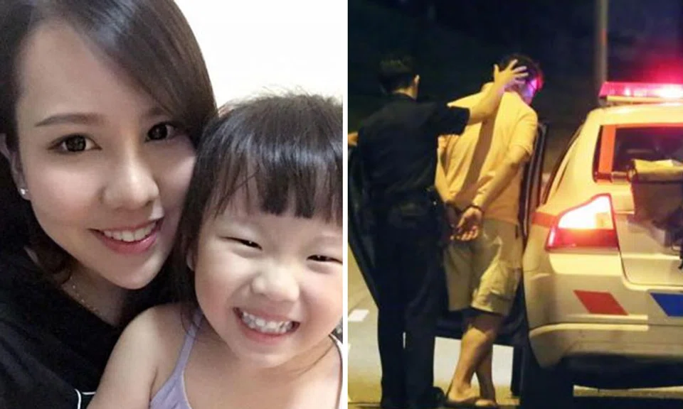 Photo: Jacelyn Wong's Facebook page (left) and Shin MIn Daily News (right)