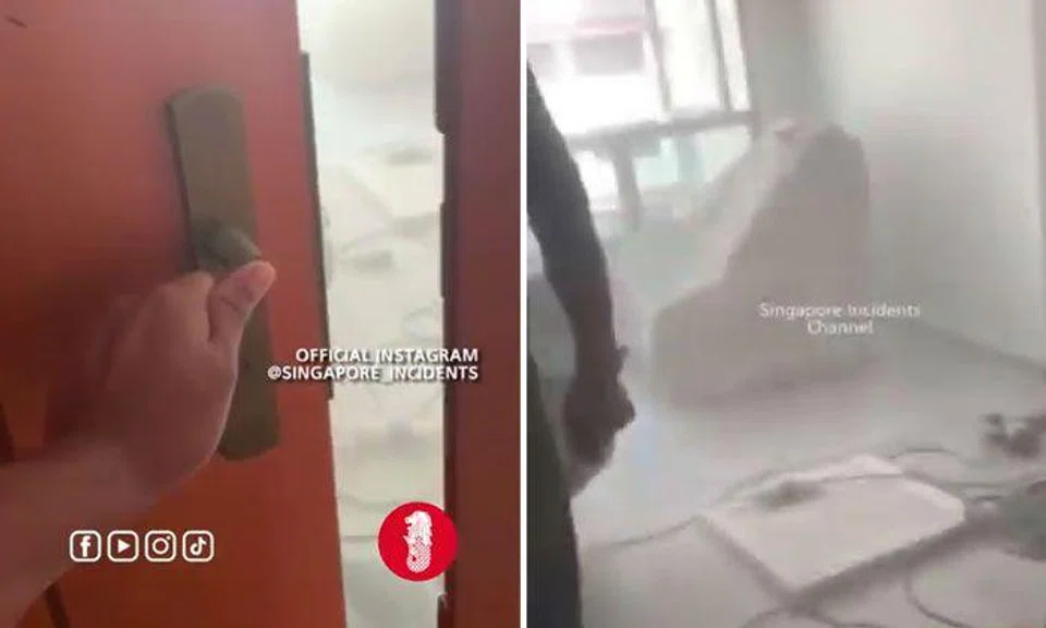 Neighbour confronts workers doing renovation work on a Sunday: "My baby wants to sleep, how?"