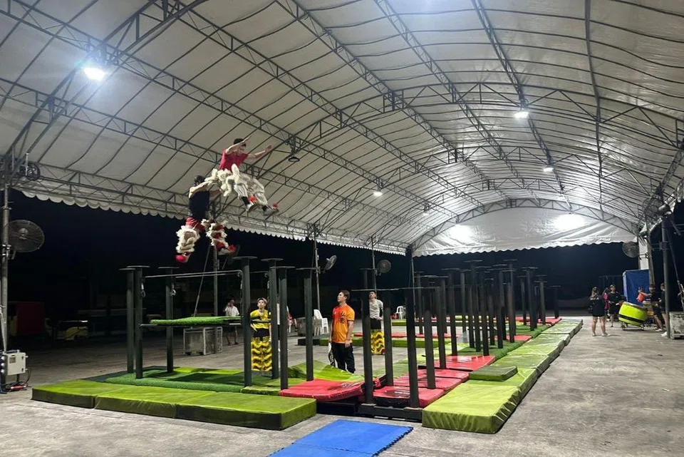 Singapore Yi Wei Athletic Association’s teams began preparations in April 2025, and trained daily at a rented location on Defu Lane.