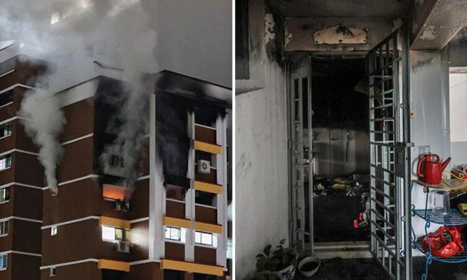 holland close fire clean up