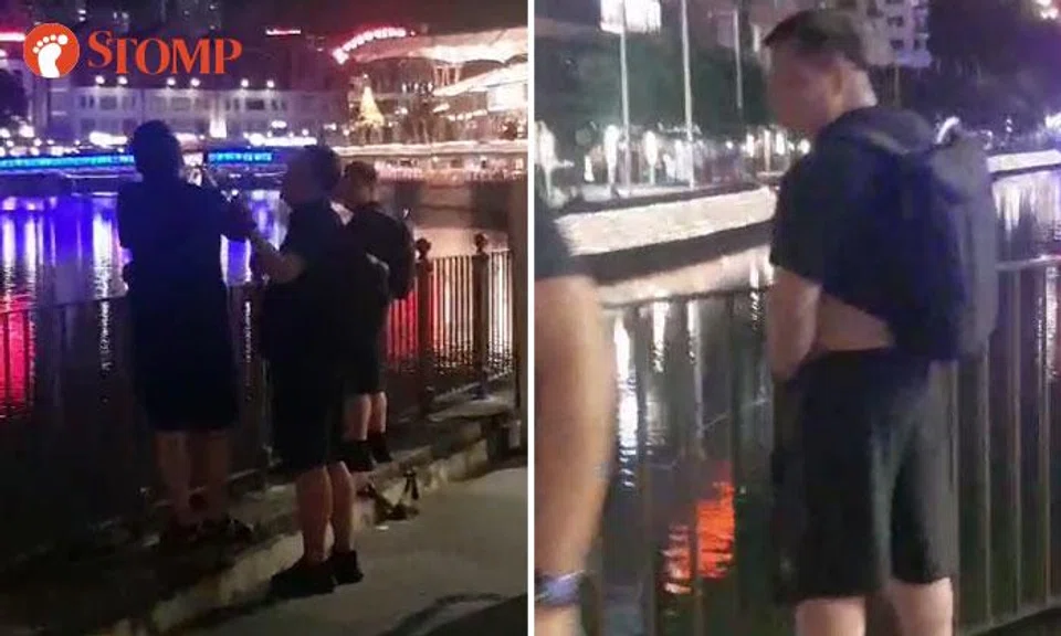 Stomper tells off tourist she catches peeing in Singapore River: 'It's not right!'