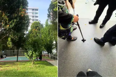 'Just play, you're not going to do anything in life': Woman rages at sepak takraw players