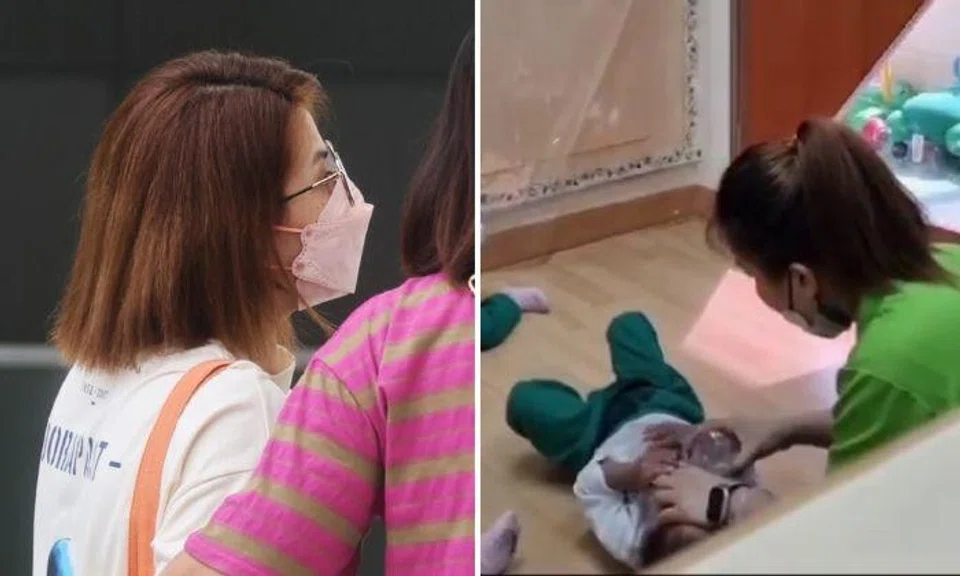 Lin Min, 33, who was previously remanded at the Institute of Mental Health for medical examination, appeared in court on Wednesday.