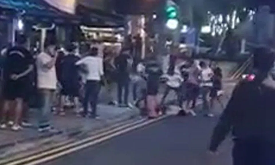Holland Village brawl: 2 men nabbed for public nuisance