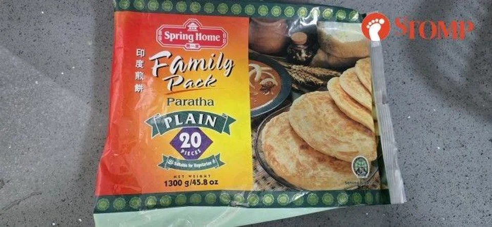 "Stains" on frozen prata.