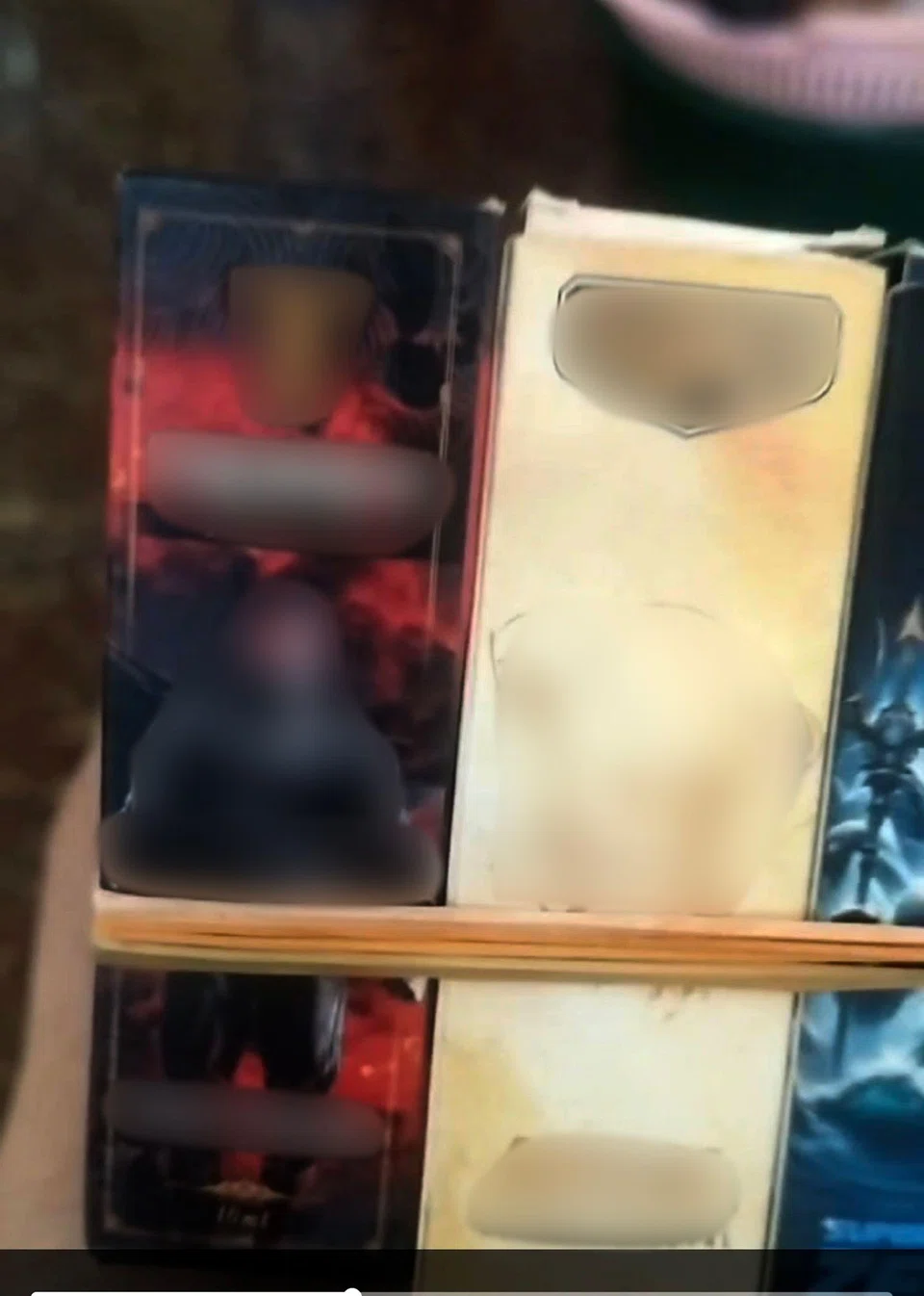 A photo of “mushroom” vapes shared by a seller online.