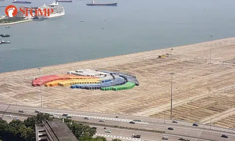 Remember this lion head symbol at Tanjong Pagar Terminal? It set a new Guinness World Record