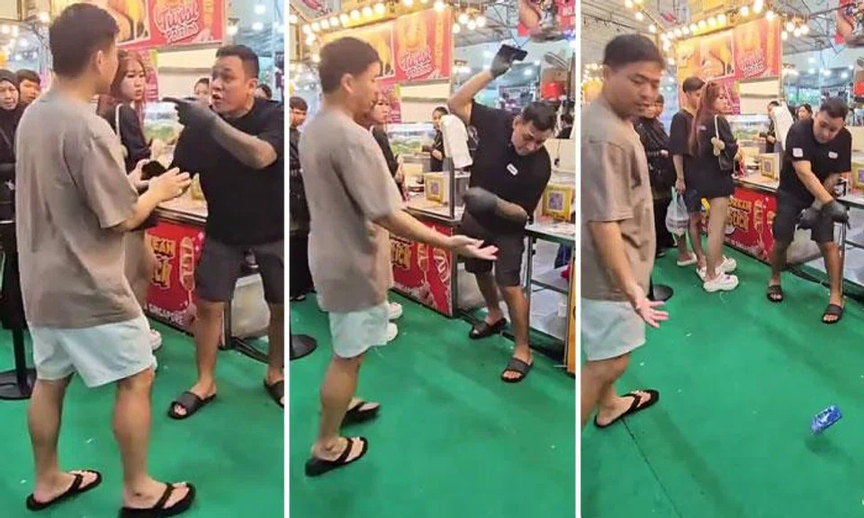 Mangobossku strikes again: Vendor smashes man's iPhone in heated exchange at Geylang bazaar