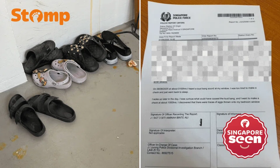 Colleague allegedly throws eggs outside Stomper’s flat, woman concerned over how he got her address