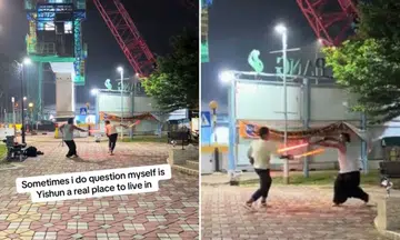 Lightsaber face-off in Yishun garners support from residents: ‘Best place to live’