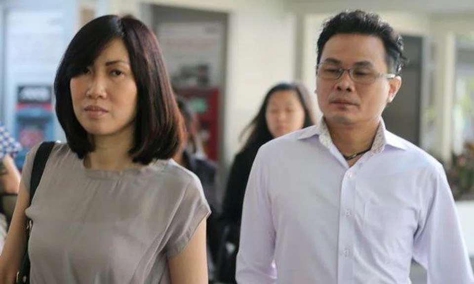 Tay Puay Leng, 38 (left) and Chow Chuin Yee, 45. Photo: Dave Lim/ST