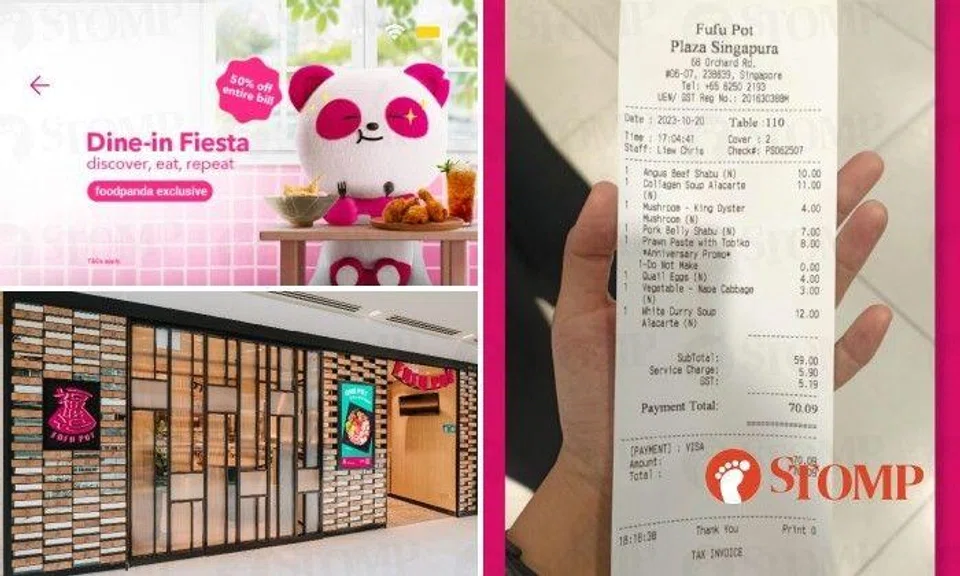 Woman dines in restaurant to get 50% discount but Foodpanda promo disappears when it's time to pay