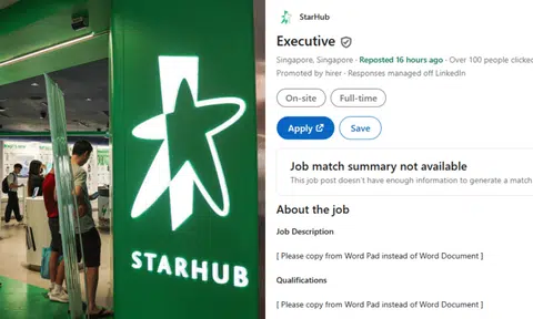 starhub linkedin post