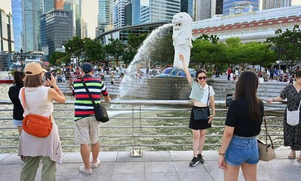 There was a sharp increase in Chinese visitors to Singapore during the recent Chinese New Year holidays on the back of the visa-free arrangement and more Chinese travelling out of the country. Photo: The Straits Times