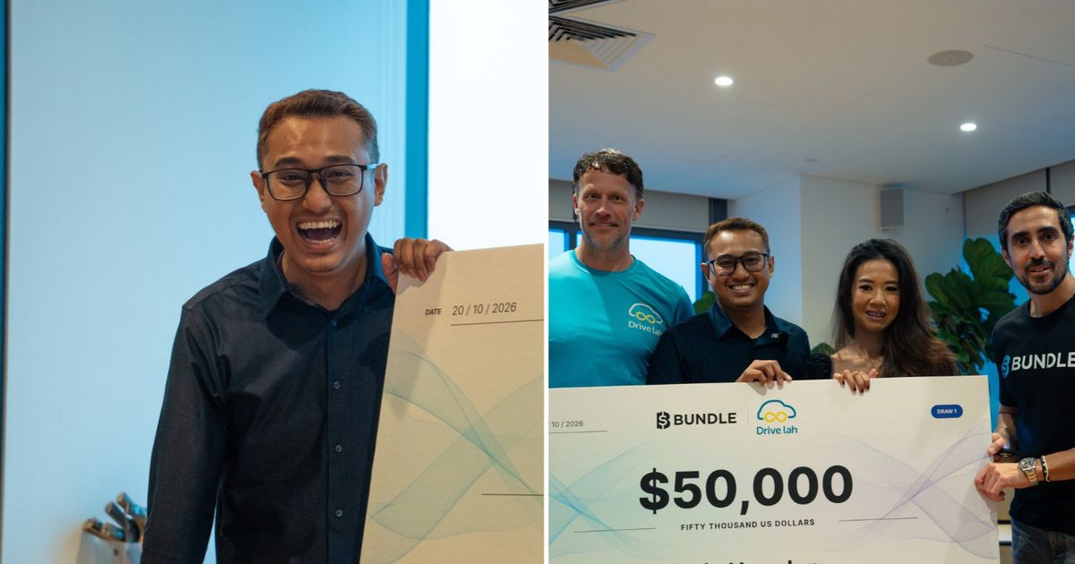 Drive Lah User Wins US,000 Grand Prize Ahead of Wedding