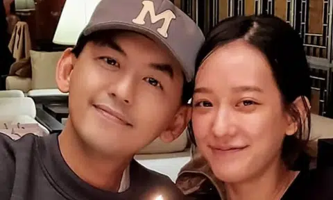mickey huang and wife